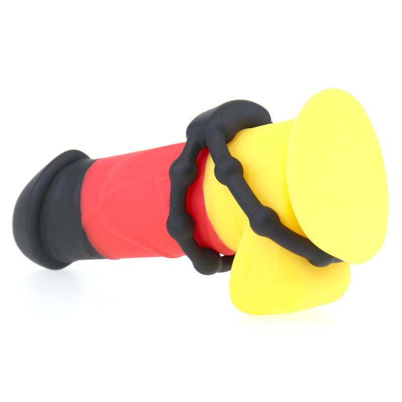 Silicone Love Ring - - Ball and Cock Toys
