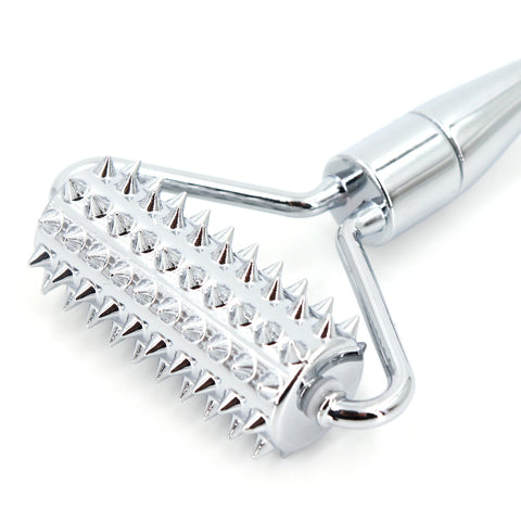 Indulge in Precise Stimulation - Zinc Alloy Microneedle Roller - Electro Sex