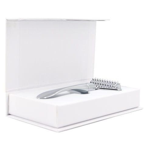 Indulge in Precise Stimulation - Zinc Alloy Microneedle Roller - Electro Sex