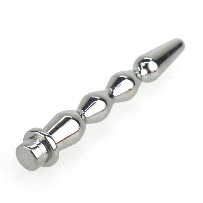 Solid Urethral Sound Penis Pin with Disc - - Penis Plugs