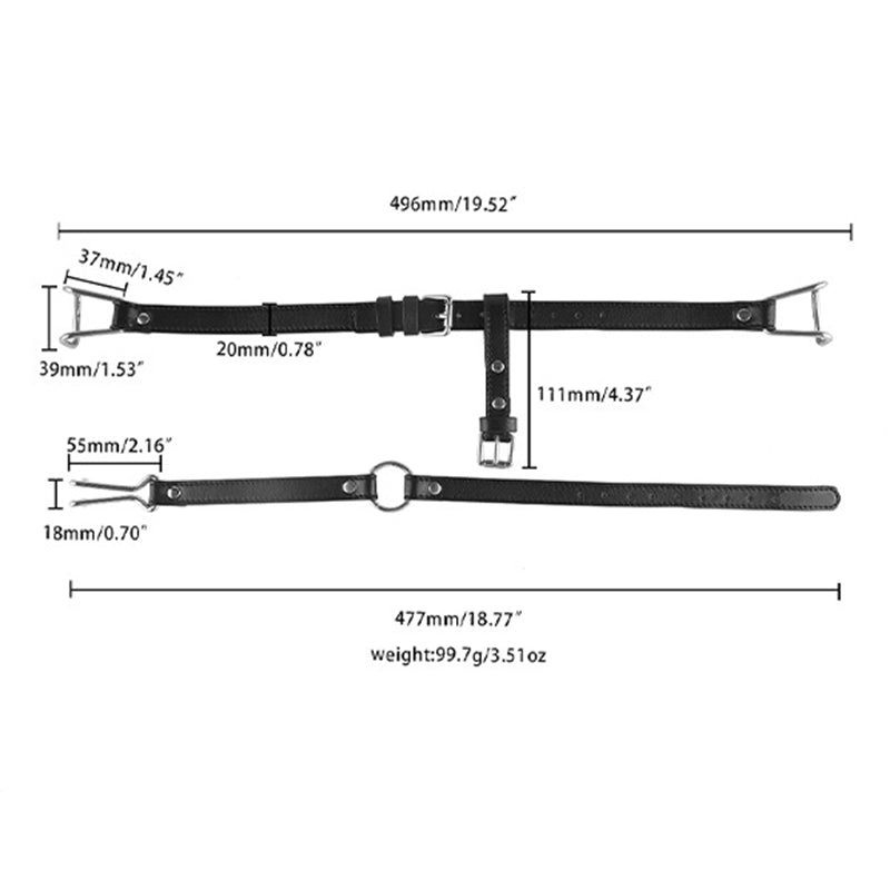 BDStyle Hook Claw Mouth Spreader & Nose Hook - - Bondage Gags and Bits