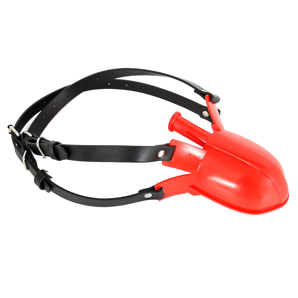 BDStyle Cup Uro Pissotiere BDSM Play Mouth Gag - - Bondage Gags and Bits