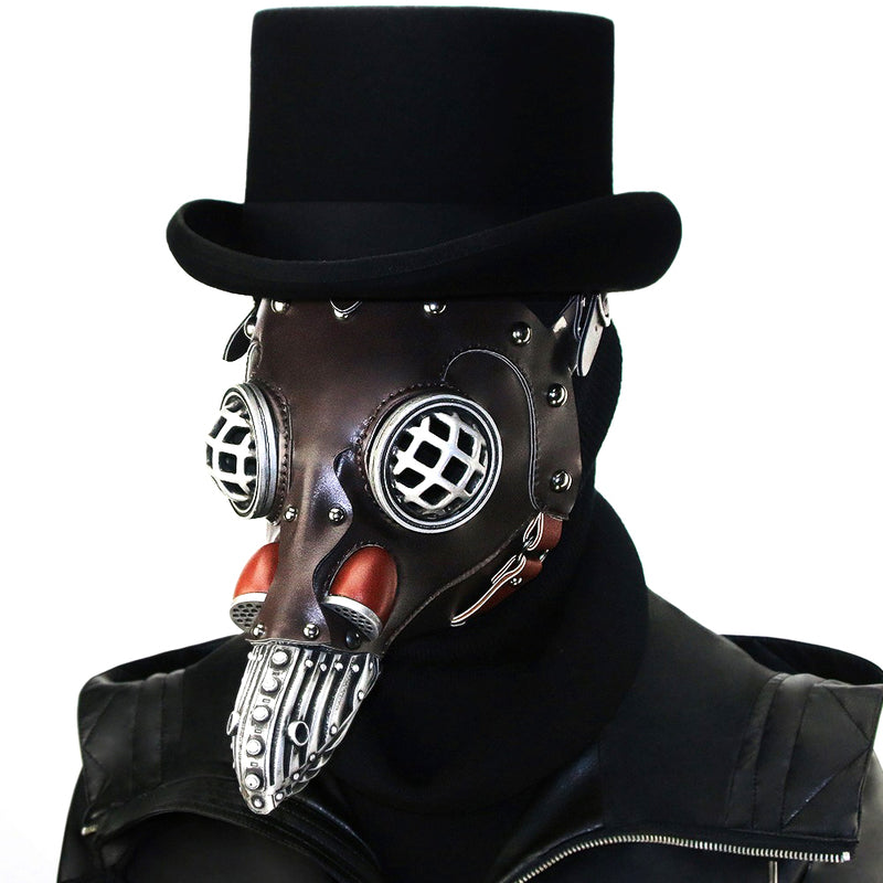 BDStyle Plague Doctor Gothic Bird Beak Bondage Mask - Default Title - Masks And Blindfolds