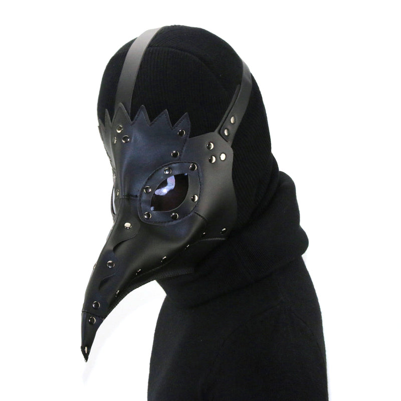 BDStyle Black Plague Doctor Mask Gothic Long Nose Bird Beak - - Masks And Blindfolds