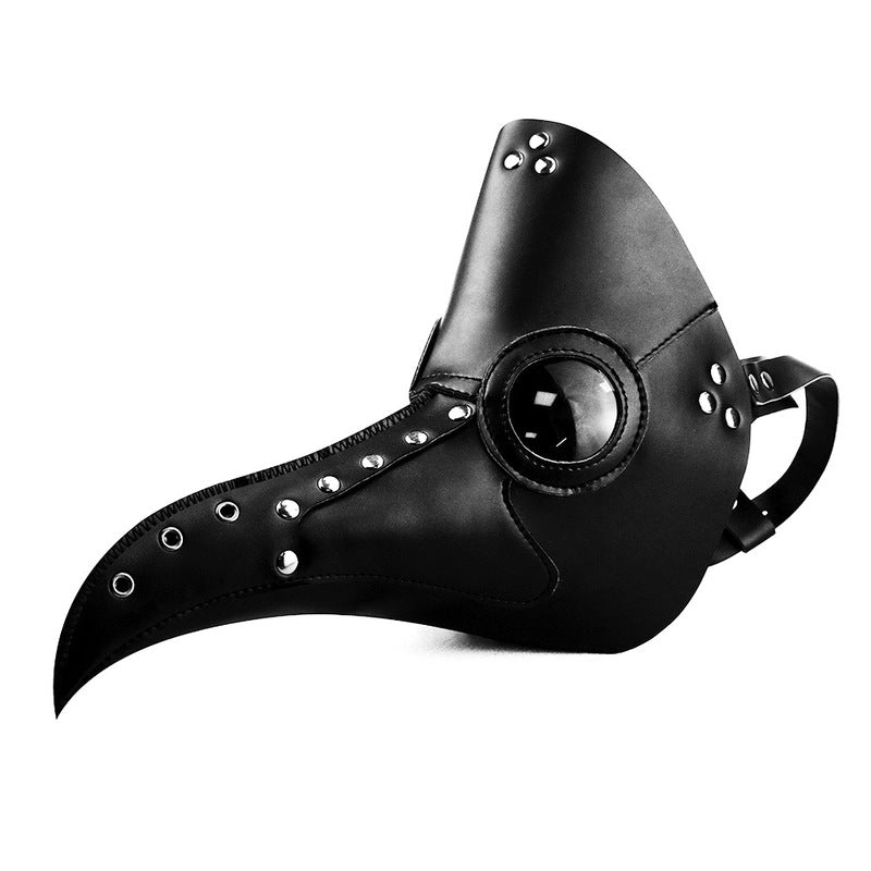 BDStyle Black Long Nose Beak Steampunk Bird Masks - - Masks And Blindfolds