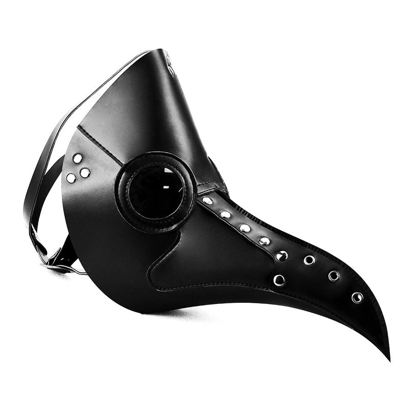 BDStyle Black Long Nose Beak Steampunk Bird Masks - - Masks And Blindfolds