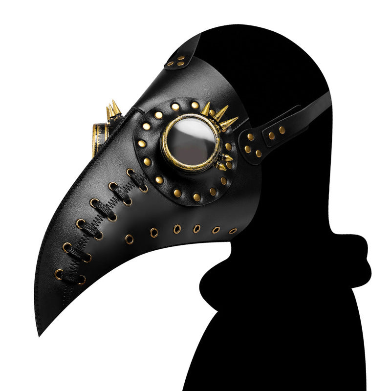 BDStyle Steampunk Stitch Rivets Beak Mask - Default Title - Masks And Blindfolds