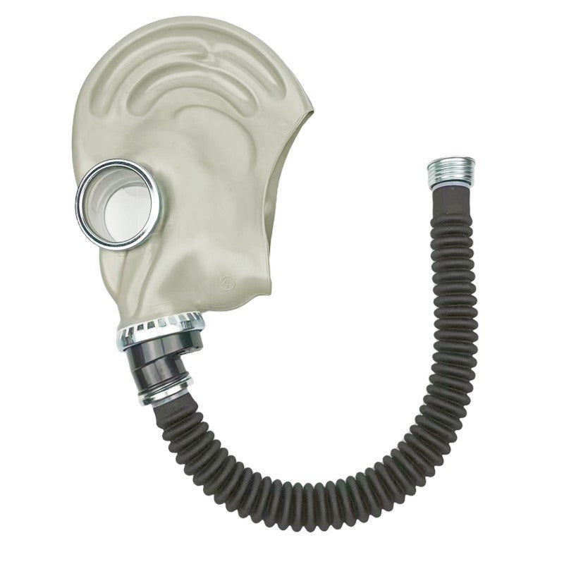 Gas Mask Including Filter - Grey - Bondage Gags and Bits