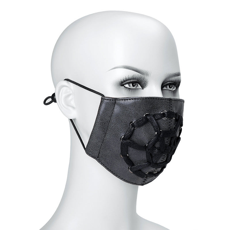 BDStyle Steampunk Stitch Adjustable Mask - - Masks And Blindfolds