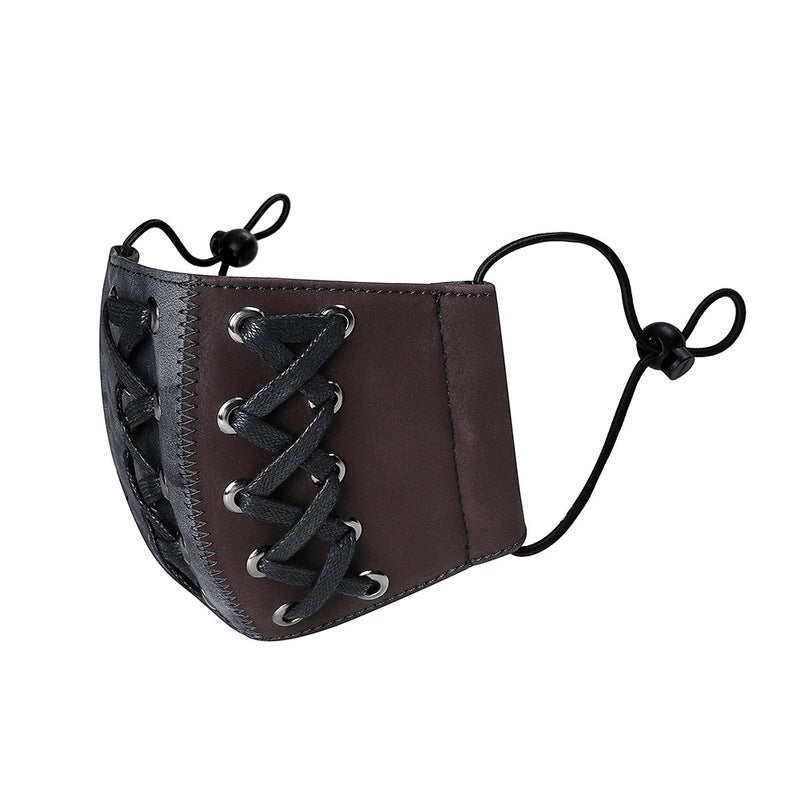 BDStyle Steampunk Strappy Replaceable Filter Mask - - Masks And Blindfolds