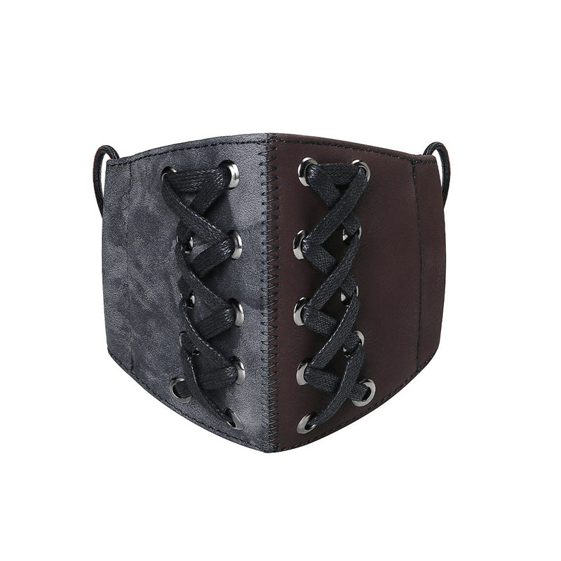 BDStyle Steampunk Strappy Replaceable Filter Mask - - Masks And Blindfolds