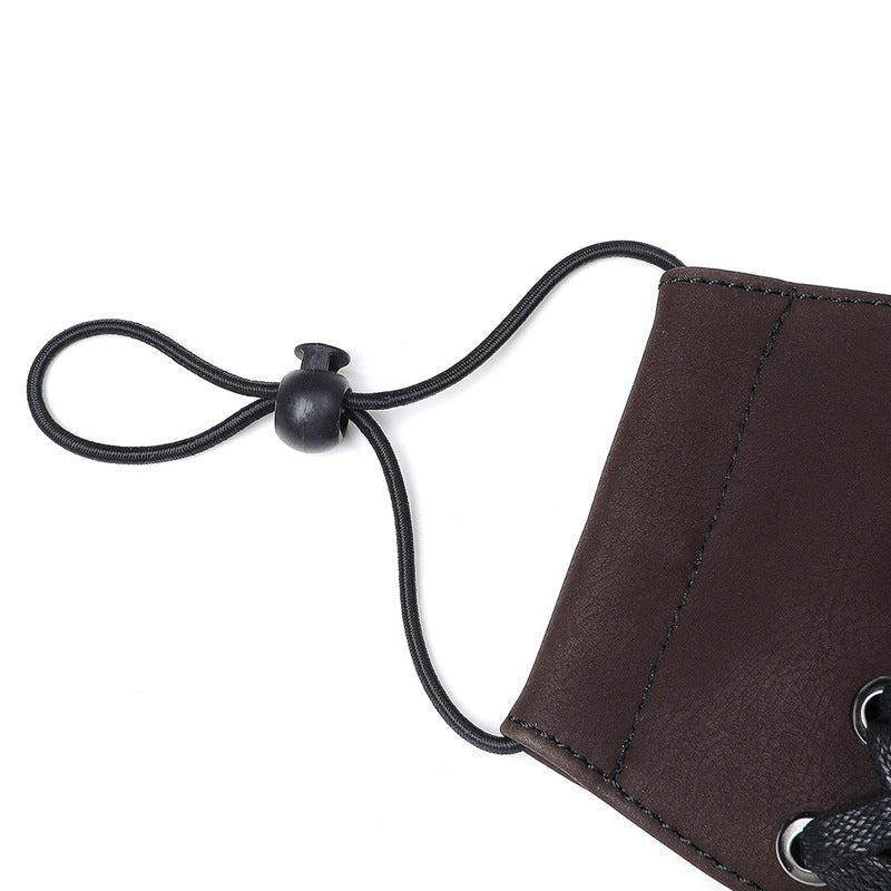 BDStyle Steampunk Strappy Replaceable Filter Mask - - Masks And Blindfolds