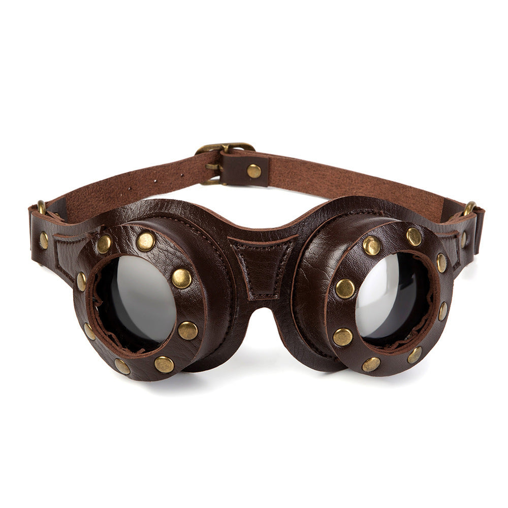 BDStyle Steampunk Cosplay Motorcycle Goggles - Default Title - Masks And Blindfolds