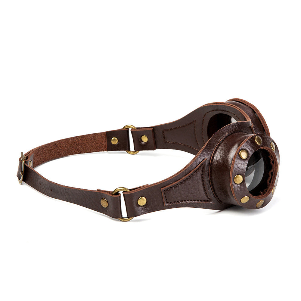 BDStyle Steampunk Cosplay Motorcycle Goggles - - Masks And Blindfolds