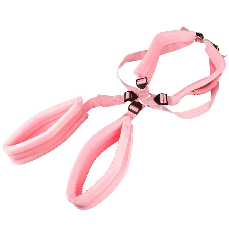 Sex Harness with Over the Shoulder Straps - Cuffs and Restraints