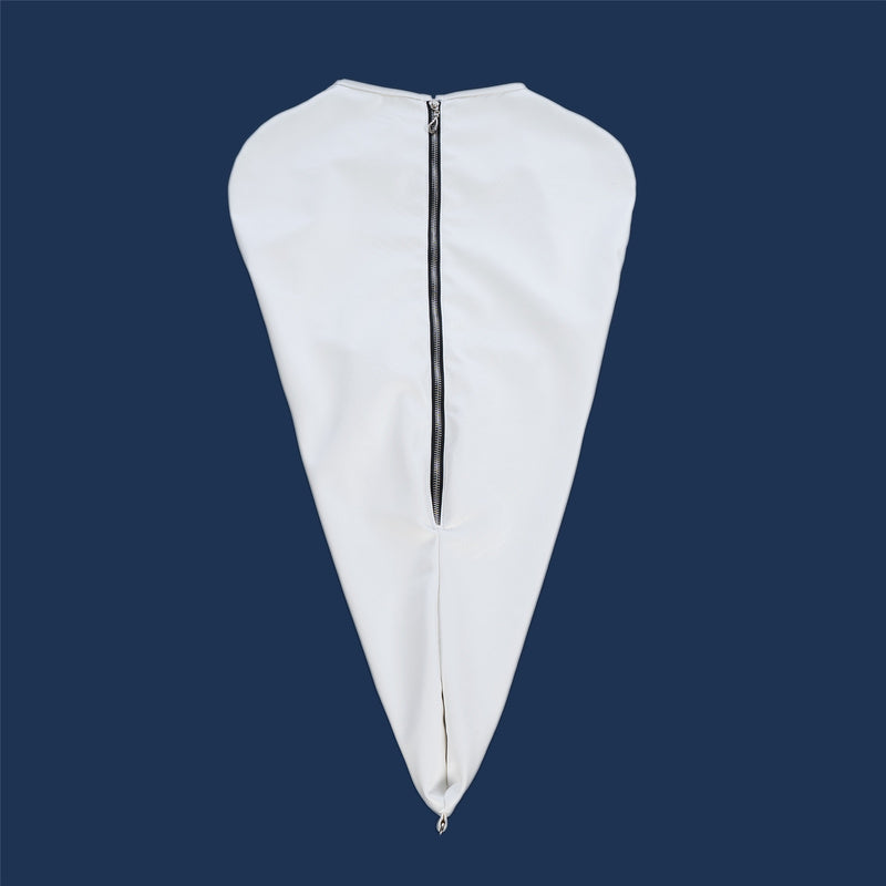 BDStyle Half-body Armbinder Straight Jacket for Female - White - Her Fetish