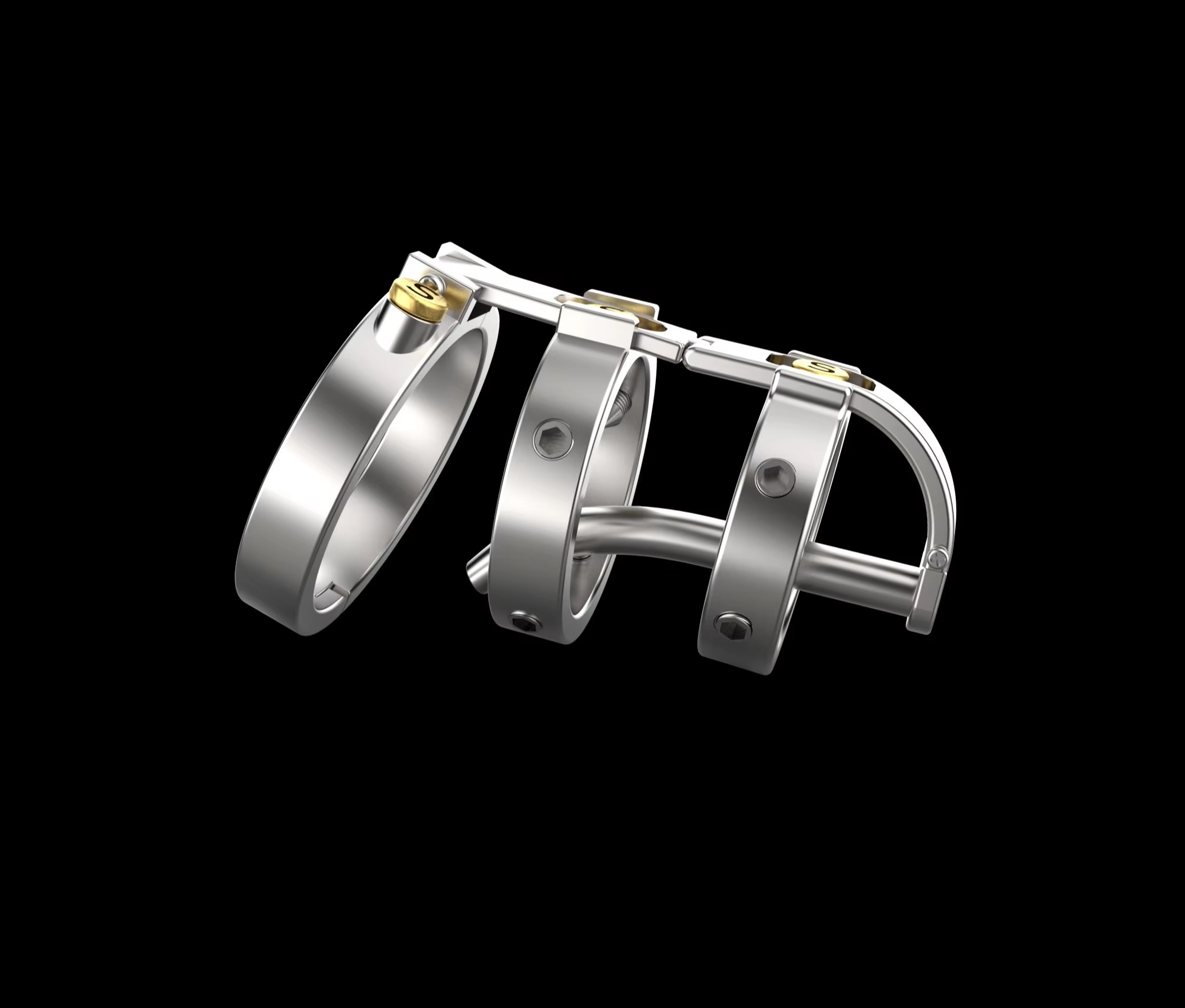 Mechanical Chastity Cage - - Male Chastity