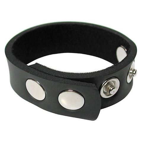 5-Snap Neoprene Cock Ring By The Stockroom - Cock Rings