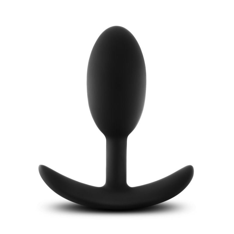 Anal Adventures Platinum Silicone Vibra Plug - Butt Plugs