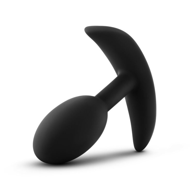 Anal Adventures Platinum Silicone Vibra Plug - Butt Plugs
