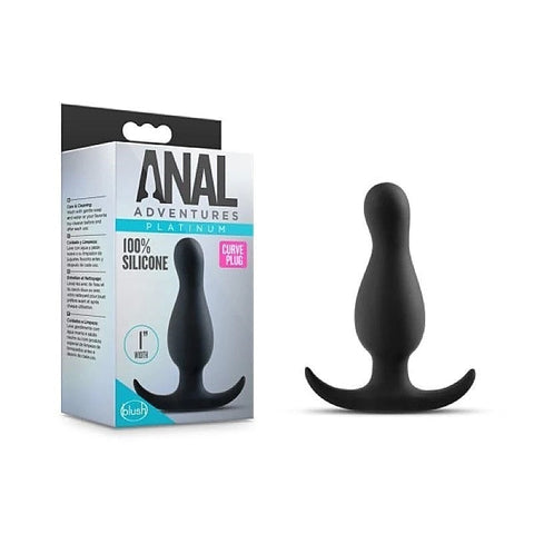 Sensual Curve Plug by Blush Novelties - Butt Plugs