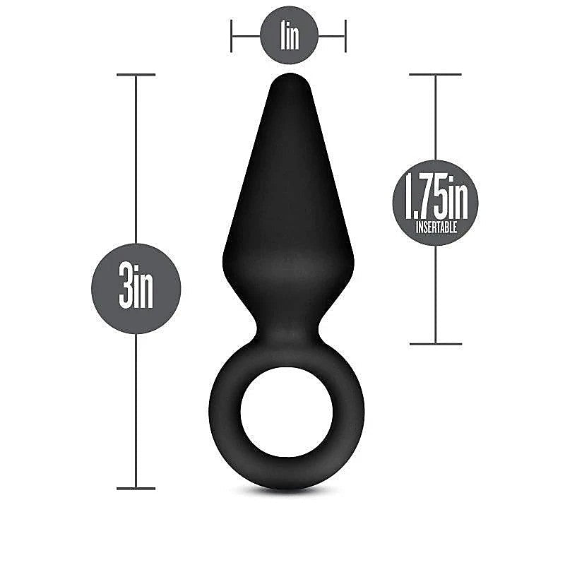 Anal Adventures Platinum Loop Plug By Blush Novelties - Butt Plugs