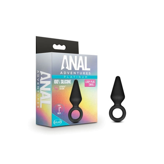 Anal Adventures Platinum Loop Plug by Blush Novelties - Butt Plugs