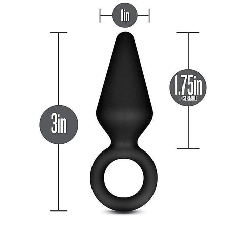 Anal Adventures Platinum Loop Plug By Blush Novelties - Butt Plugs
