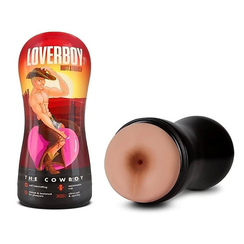 Loverboy The Cowboy - Self-Lubricating Pleasure Stroker - Masturbators and Strokers