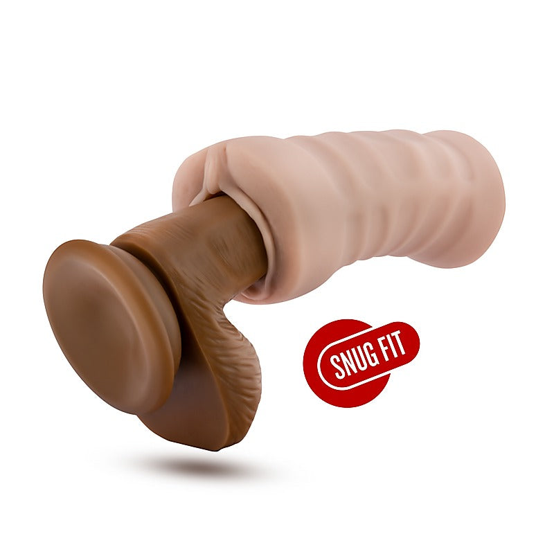 M for Men Ashley Vanilla Masturbator by Blush Novelties - Masturbators and Strokers