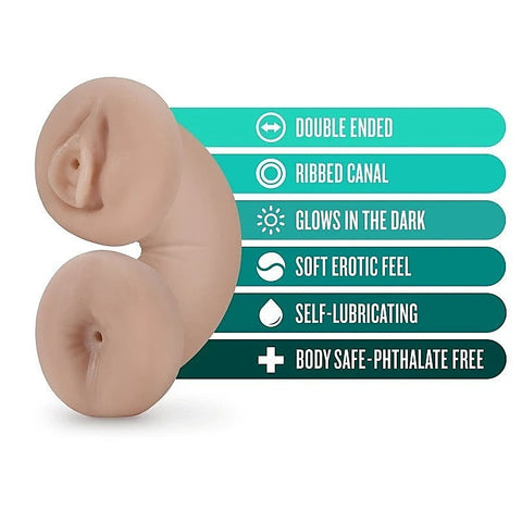 Indulge in Pleasurable Sensations with M For Men Double Trouble Stroker - Masturbators and Strokers