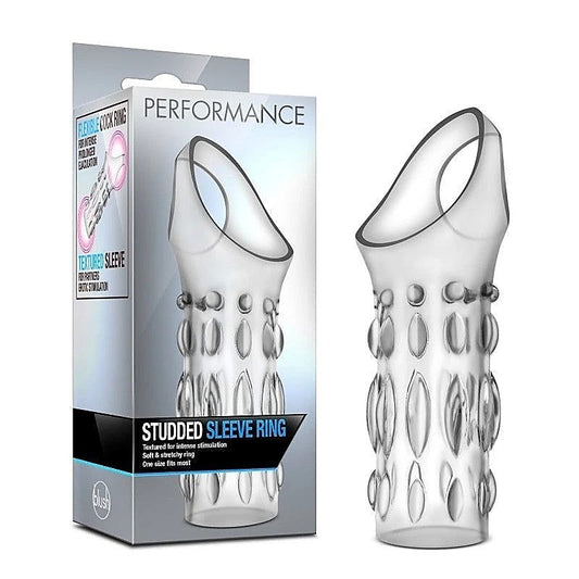 Performance Studded Sleeve By Blush Novelties - Pumps, Extenders and Sleeves