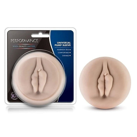 Upgraded Pumping Pleasure Sleeve By Blush Novelties - Masturbators and Strokers