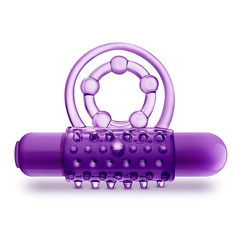 Play With Me The Player Vibrating Cock & Ball Rings - Ball and Cock Toys