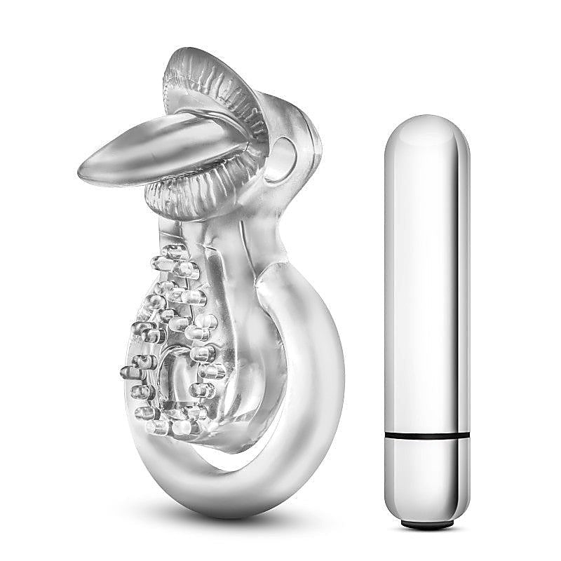 Stay Hard 10-F Vibrator By Blush Novelties - Ball and Cock Toys
