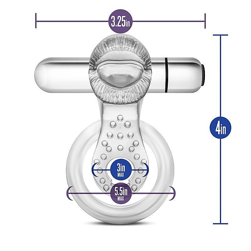 Stay Hard 10-F Vibrator By Blush Novelties - Ball and Cock Toys