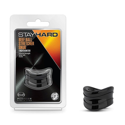 Stay Hard Beef Ball Stretcher Snug By Blush Novelties - Ball and Cock Toys