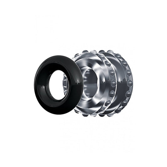 Sir Richards Control Pro Performance Cock Ring Black - Stretchy Cock Rings
