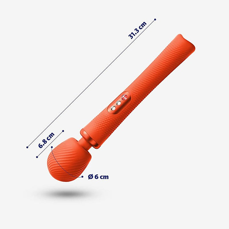 Vim Rechargeable Rumbling Body Wand Massager By Fun Factory - Body Wands