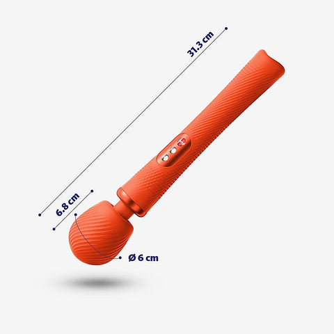 Vim Rechargeable Rumbling Body Wand Massager By Fun Factory - Body Wands