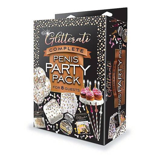 Little Genie Glitterati Complete Penis Party Pack