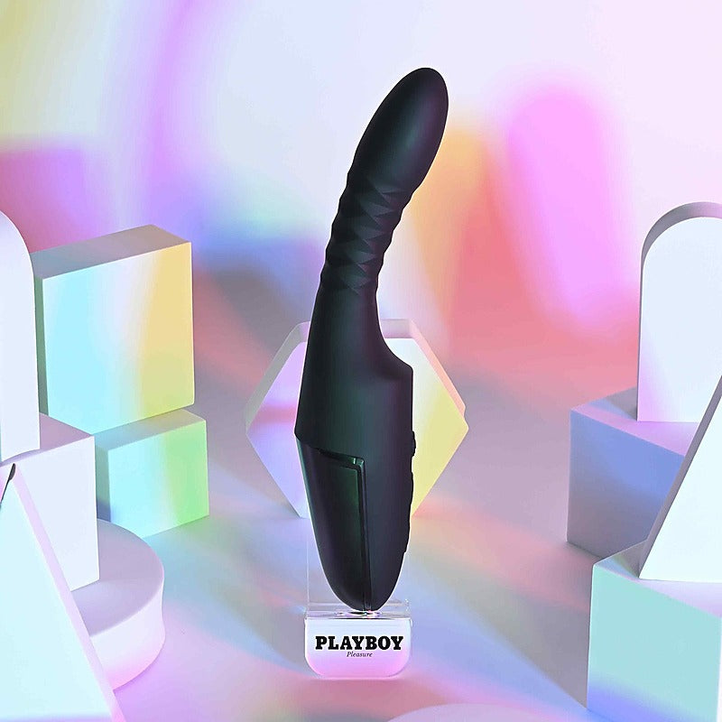 Playboy Pleasure Overdrive Thrusting G Spot Vibrator - G-Spot Vibrators