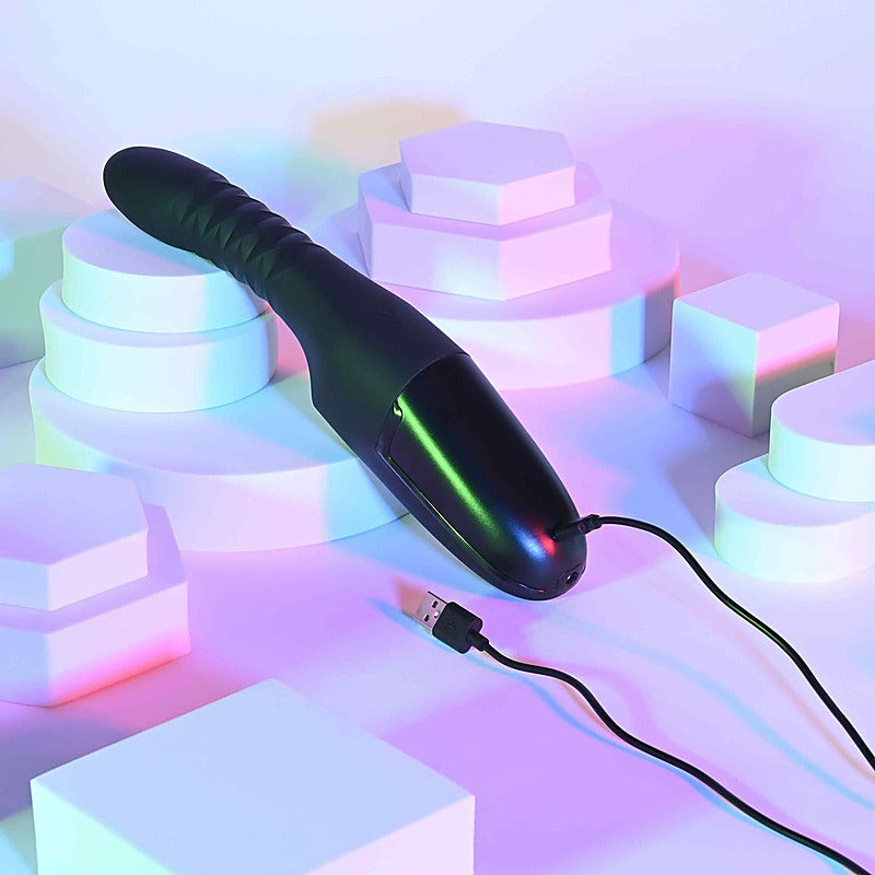 Playboy Pleasure Overdrive Thrusting G Spot Vibrator - G-Spot Vibrators