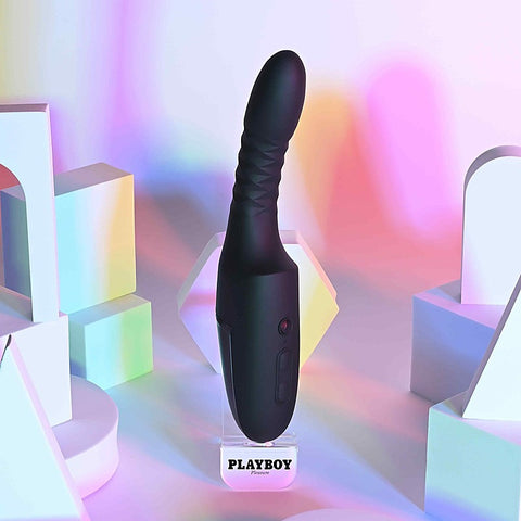 Playboy Pleasure Overdrive Thrusting G Spot Vibrator - G-Spot Vibrators