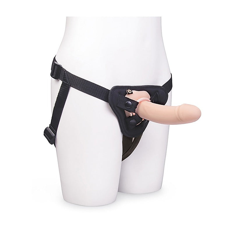 Every Body Vibrating Realistic Strap-On Kit By B-Vibe - Strap On Sextoys