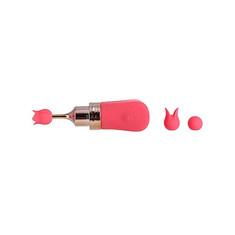 M-Lady Pinpoint Bow Tie Clitoral Wand Massager - Clit Ticklers and Pulsators