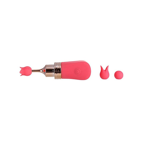 M-Lady Pinpoint Bow Tie Clitoral Wand Massager - Clit Ticklers and Pulsators