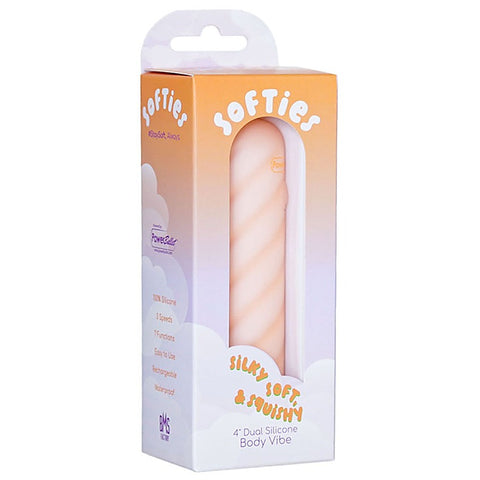 Softies Dual Layer Silicone Bullet Vibrator By Bms Factory - Bullet Vibrators