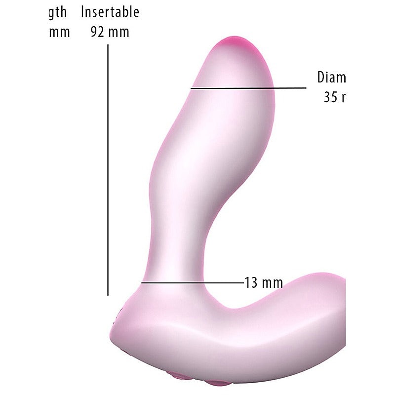 Softies Dual Layer Silicone Anal Vibrator By Bms Factory - Anal Vibrators