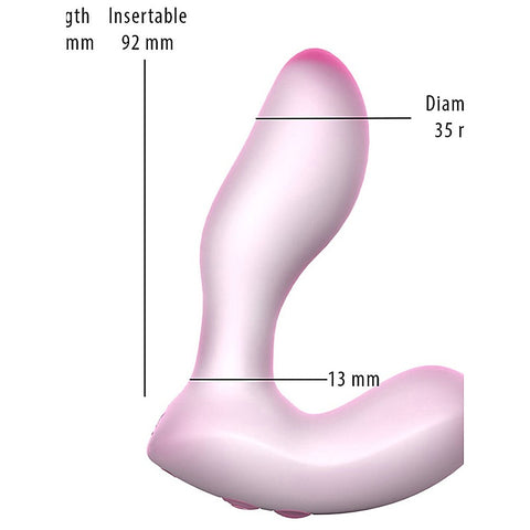 Softies Dual Layer Silicone Anal Vibrator By Bms Factory - Anal Vibrators